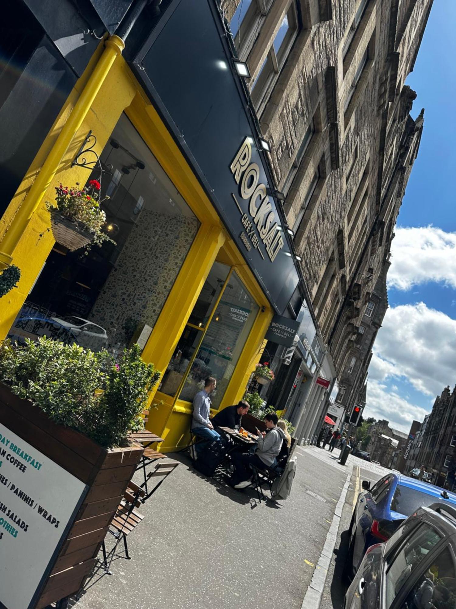 Old House In Central Of Old Town Edinburgh Dış mekan fotoğraf